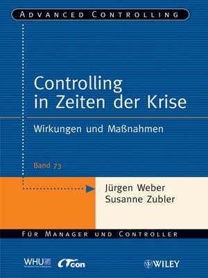 cover image of Controlling in Zeiten der Krise